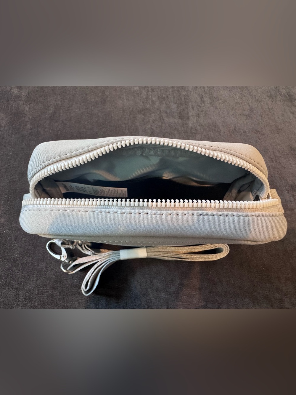 Vooray Women's Small Crossbody Bag in Light Gray - Picture 7 of 10